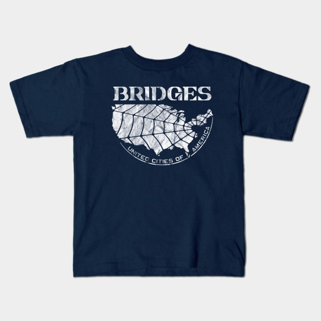 BRIDGES - Death Stranding Kids T-Shirt by Hislla